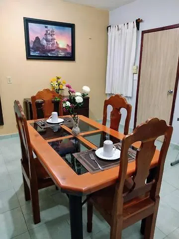 Apartamento Paulina - Depto Cerca De Universidad Del Caribe Cancún México